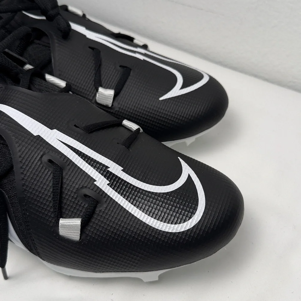 Nike‎ Alpha Menace pro 3 Black and White Sports Cleats FOOTBALL SZ 13 new no box